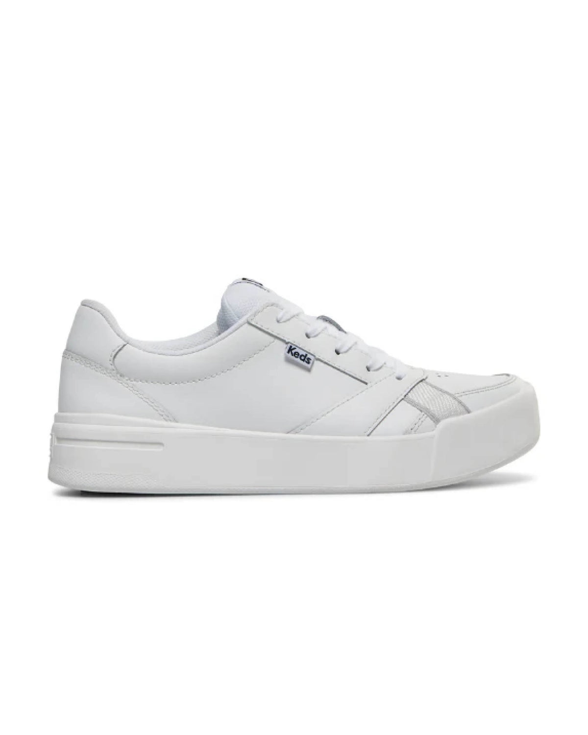 THE COURT LEATHER WHITE/WHITE