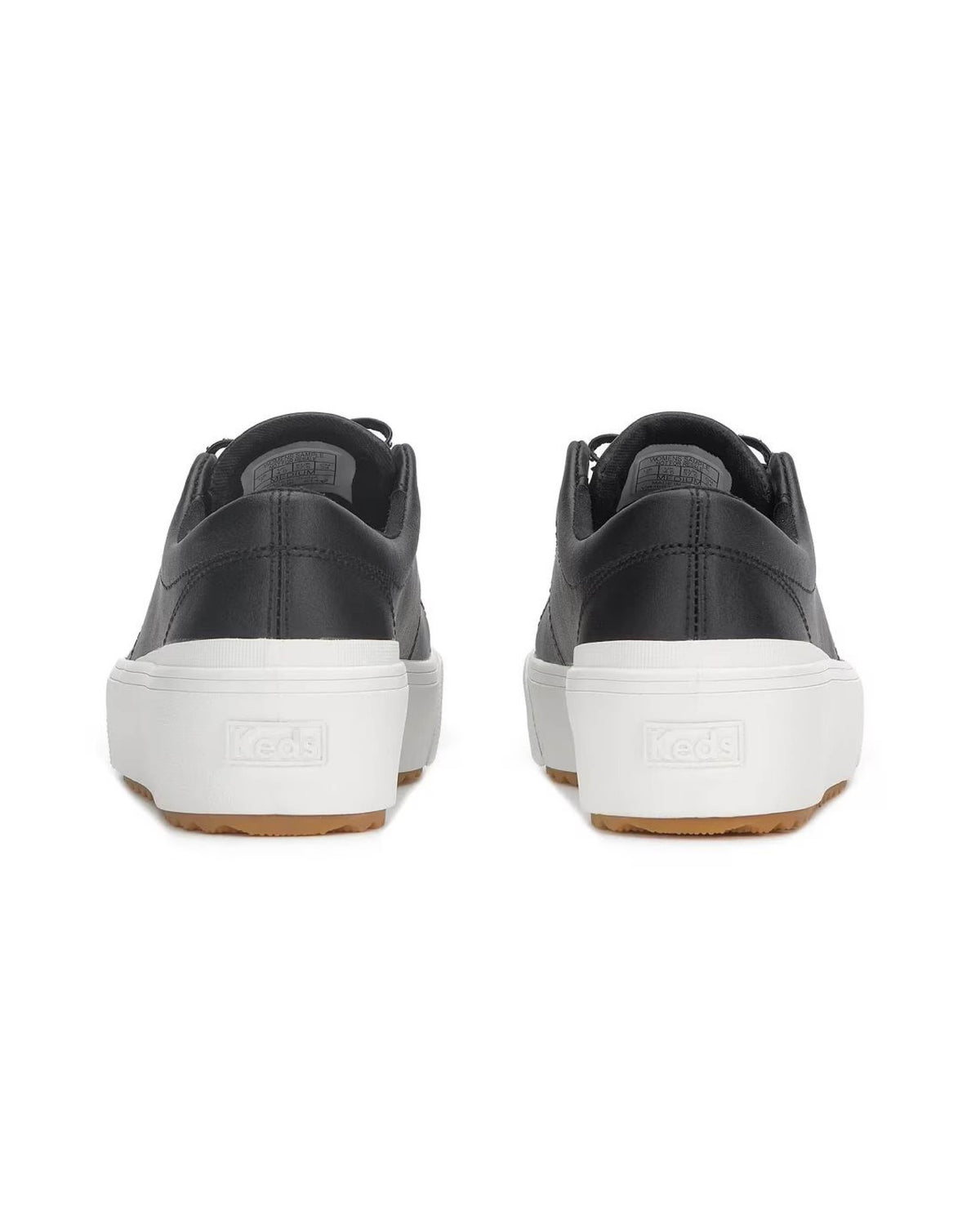 REMI MINI BOW PEAR LEATHER BLACK