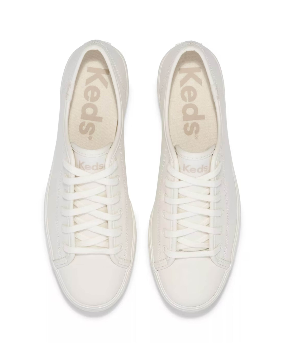 TRIPLE KICK LEATHER PEARL WHITE