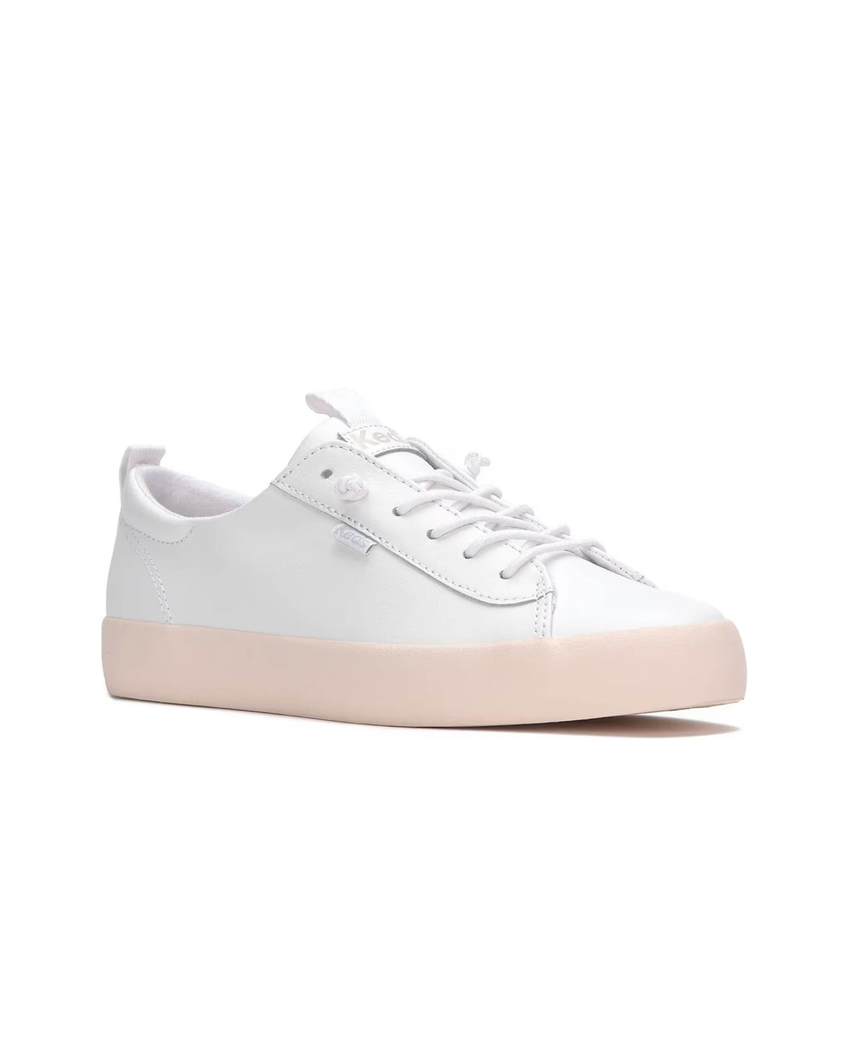 KICKBACK LEATHER POP FOXING WHITE/PINK