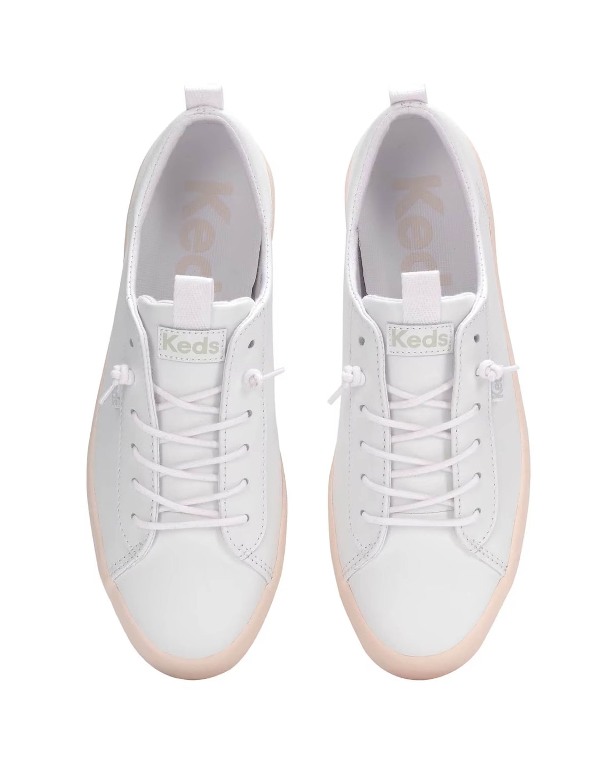 KICKBACK LEATHER POP FOXING WHITE/PINK