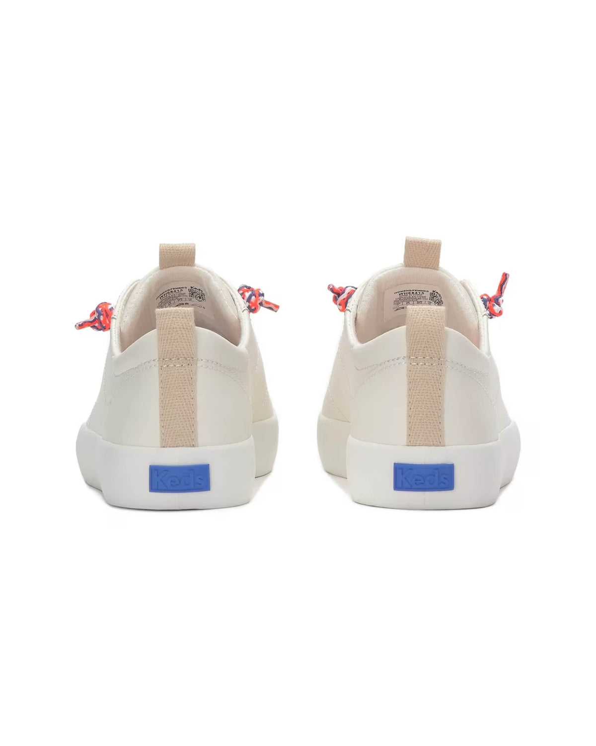 KICKBACK LEATHER ROUND LACES WHITE CREME