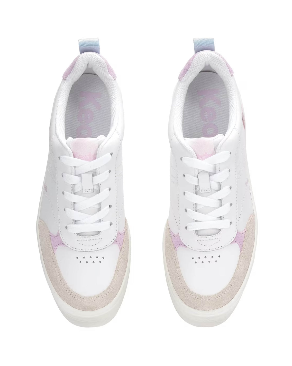 SKYLER II LEATHER SUEDE WHITE