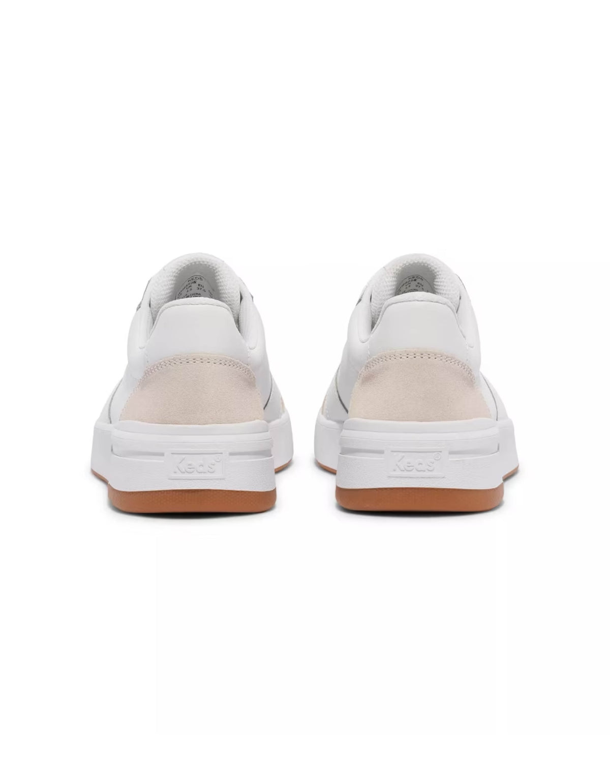 THE COURT LEATHER SUEDE WHITE/GUM