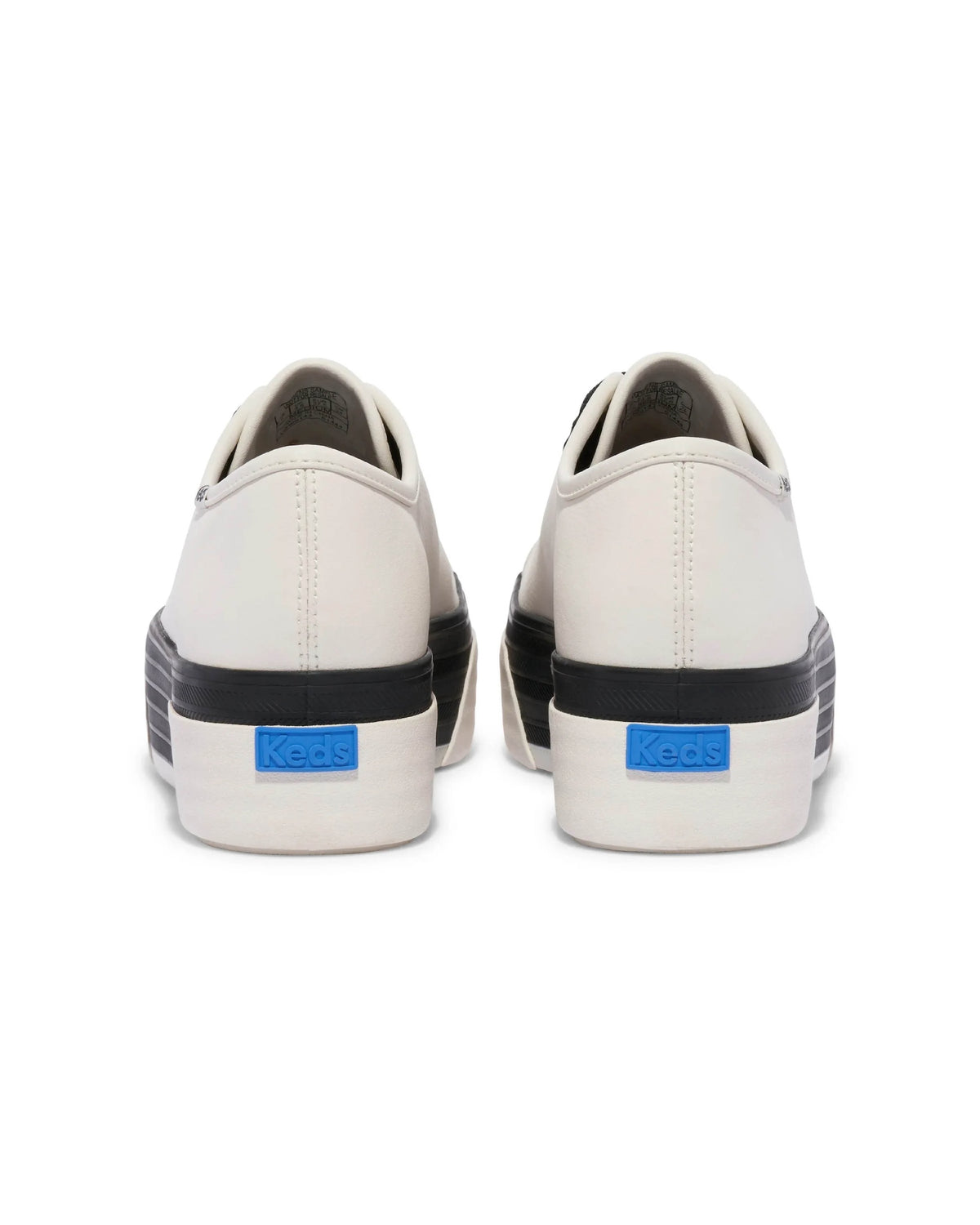 TRIPLE UP LEATHER BUMPER FOX STRIPE WHITE/BLACK