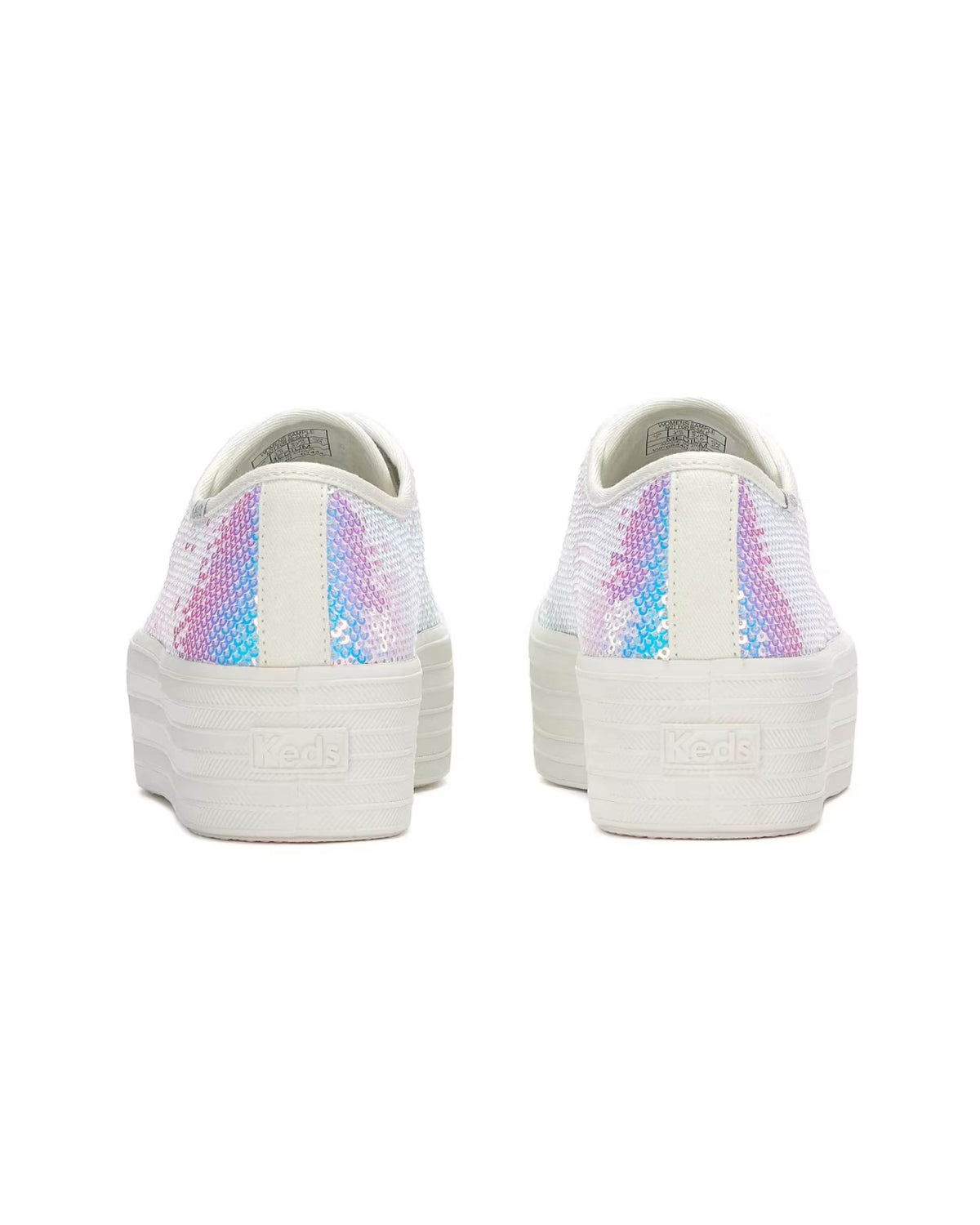 TRIPLE UP SEQUIN DIGUI FEMME WHITE