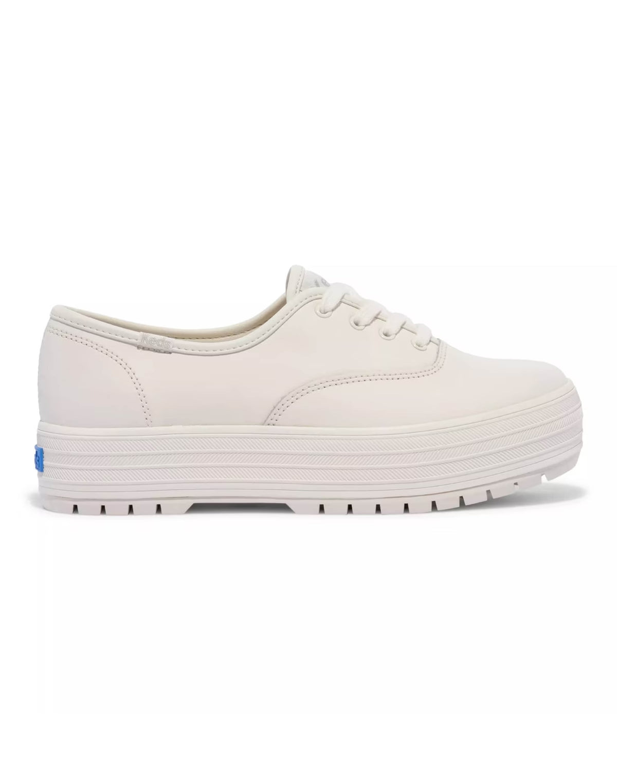 THE PLATFORM LUG LEATHER WHITE