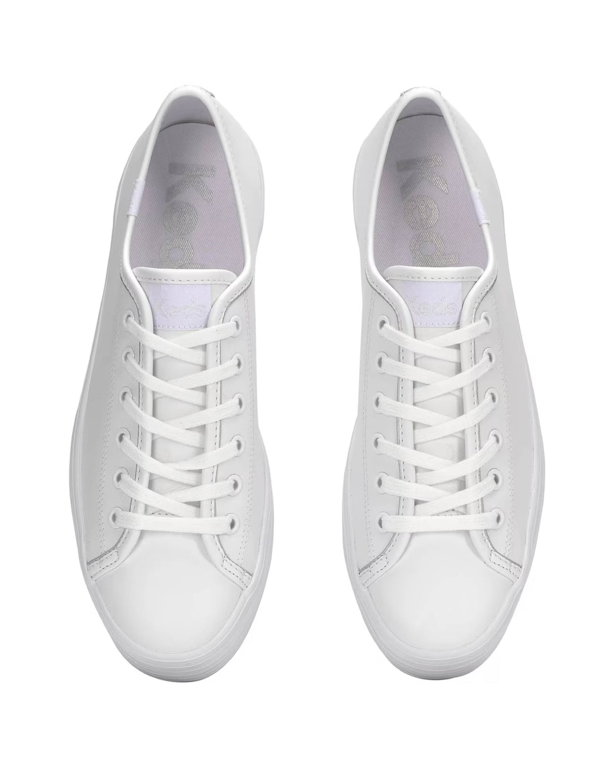 TRIPLE UP LEATHER WHITE IRREDESCENT
