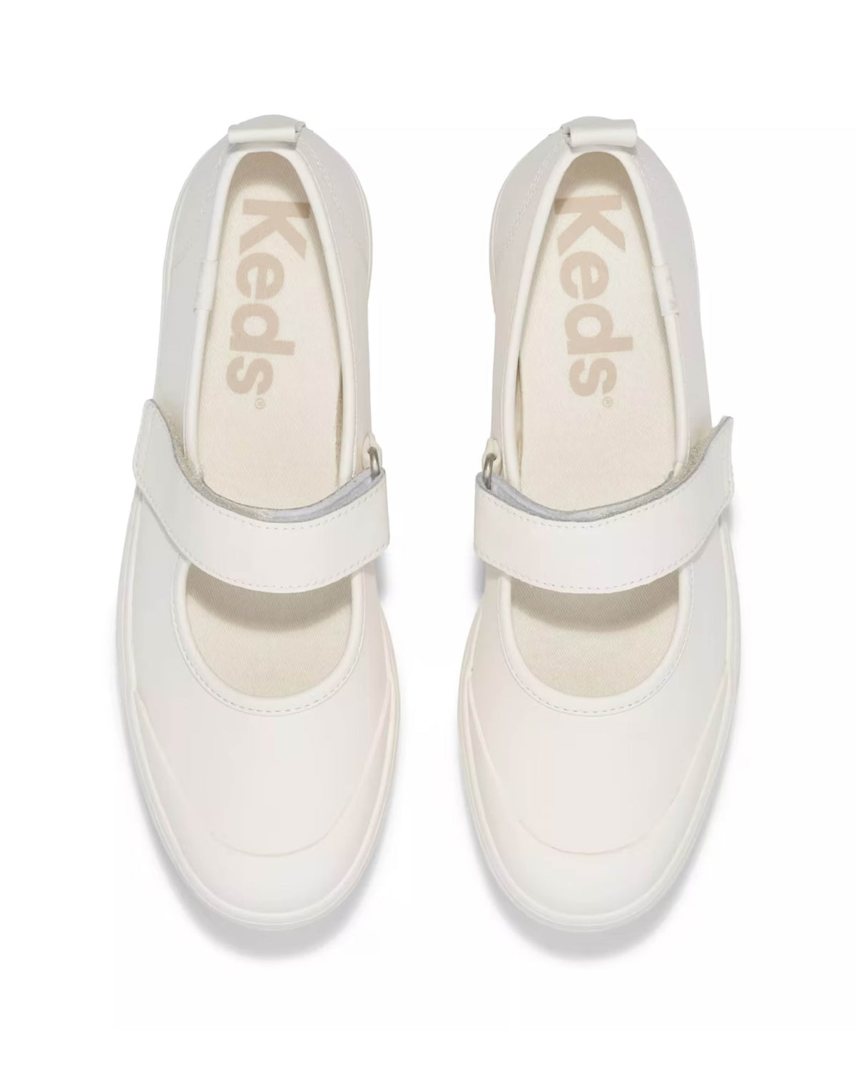 MARY JANE LEATHER WHITE