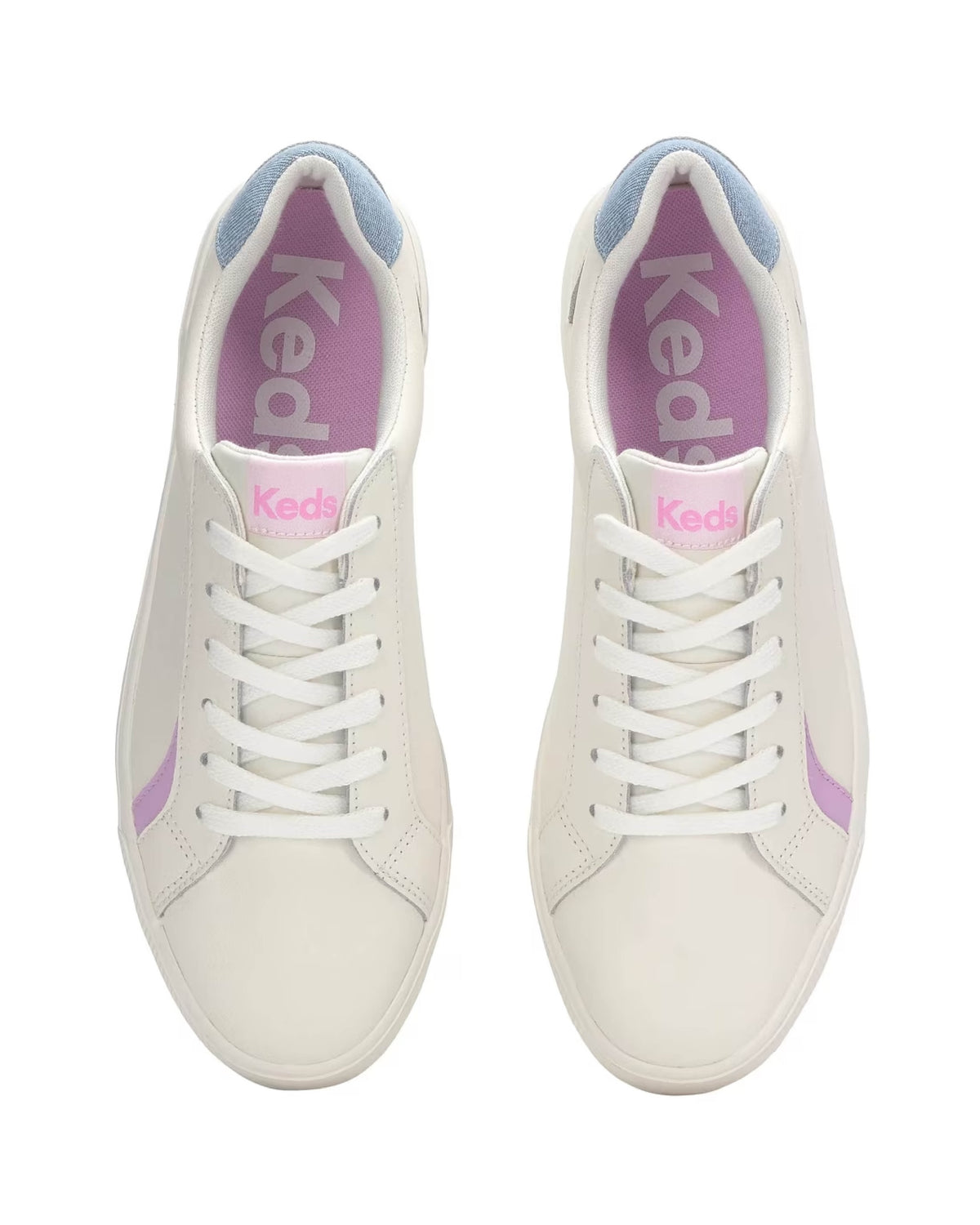 PURSUIT LEATHER DENIM HEEL FOB