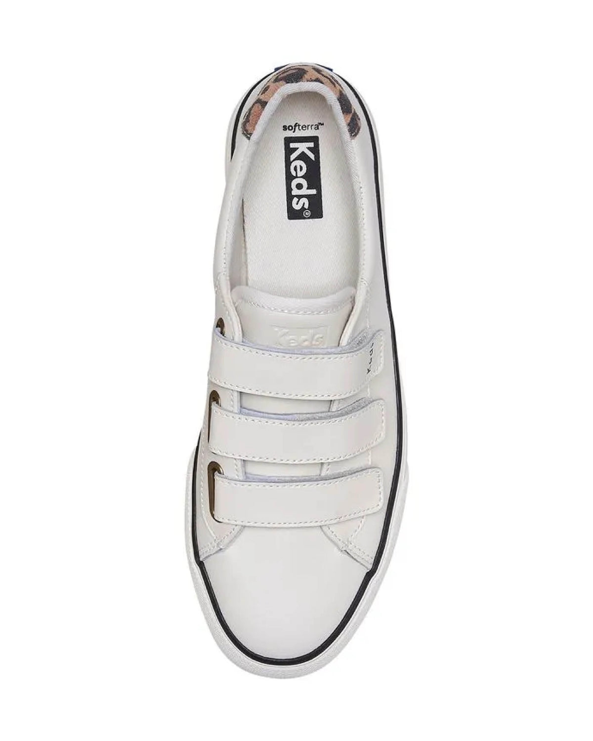JUMP KICK V LEATHER WHITE/LEOPARD