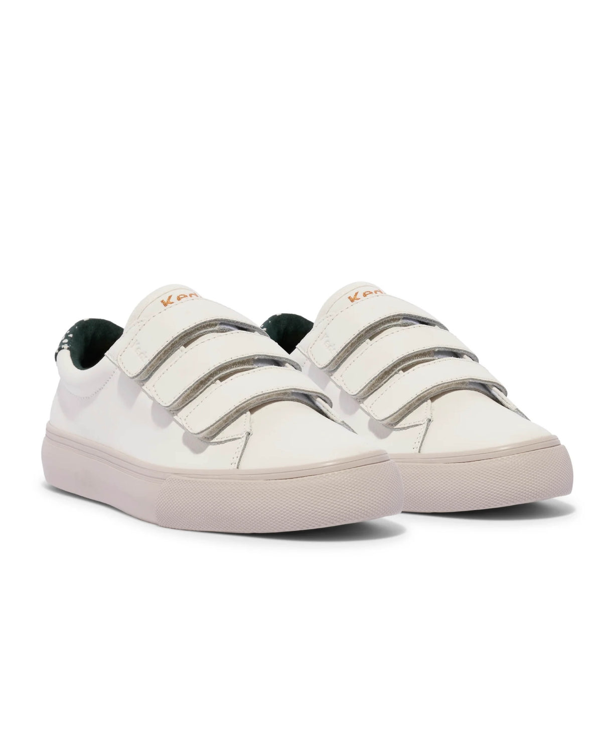 JUMP KICK V LEATHER WHITE/GREEN