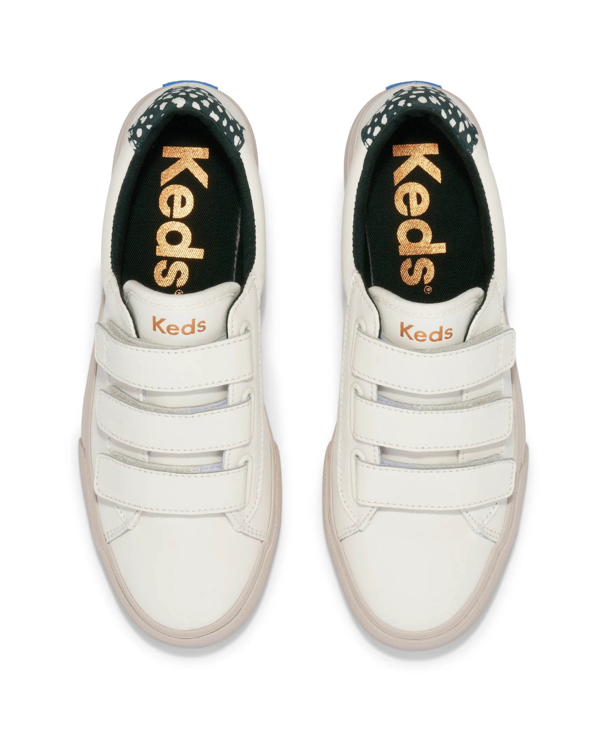 JUMP KICK V LEATHER WHITE/GREEN