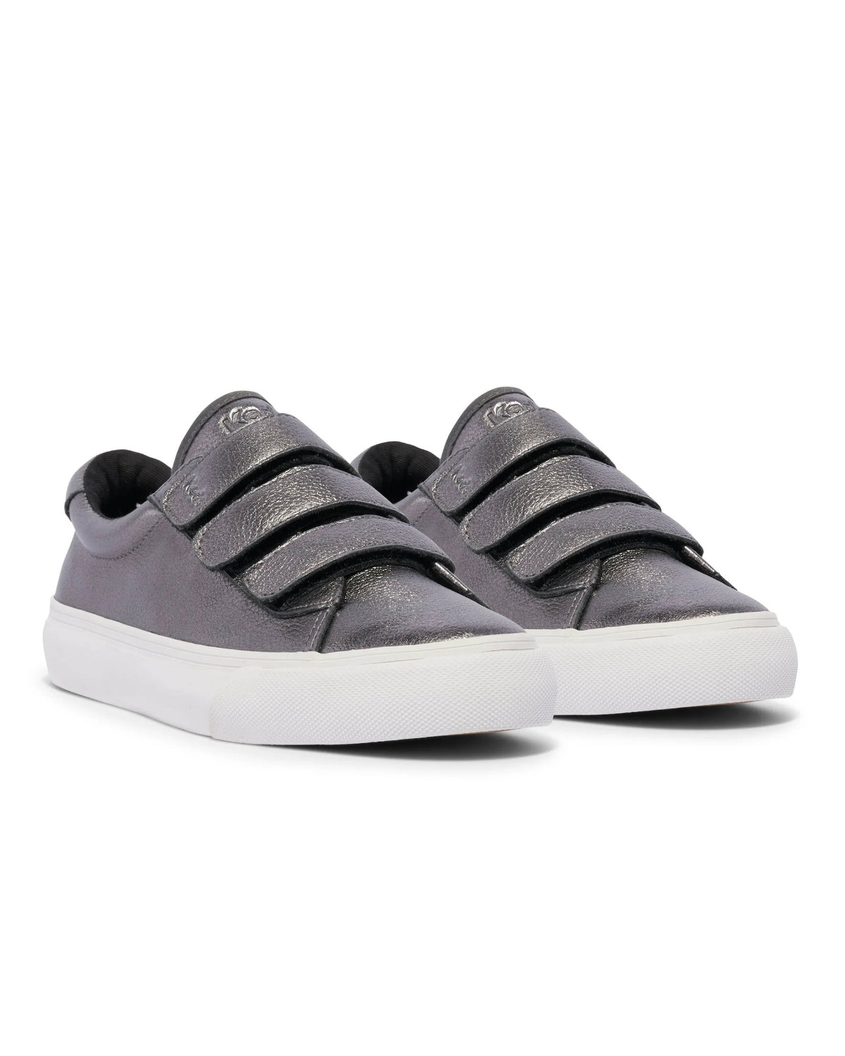 JUMP KICK V LEATHER GUNMENTAL