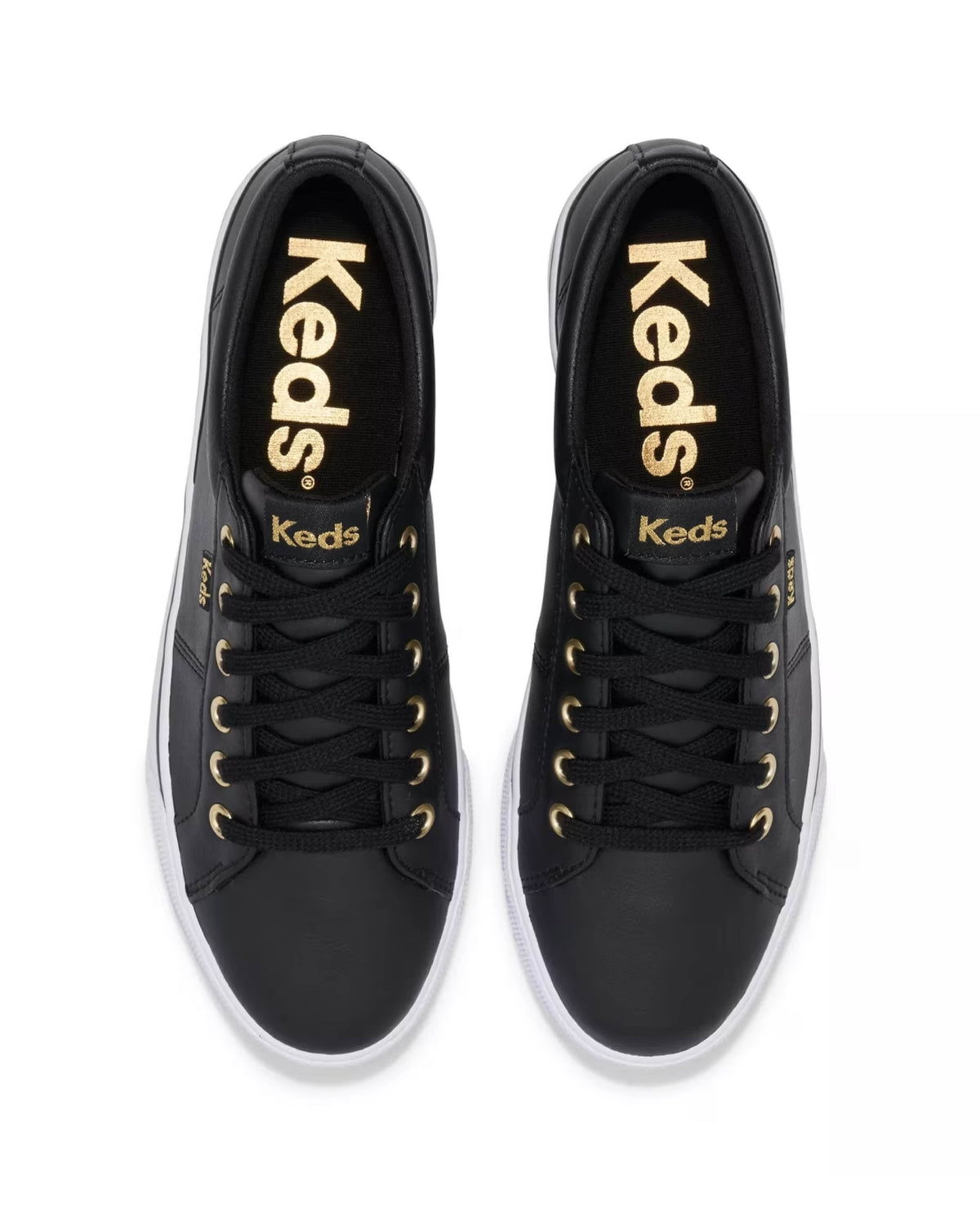 JUMP KICK DUO LEATHER BLACK