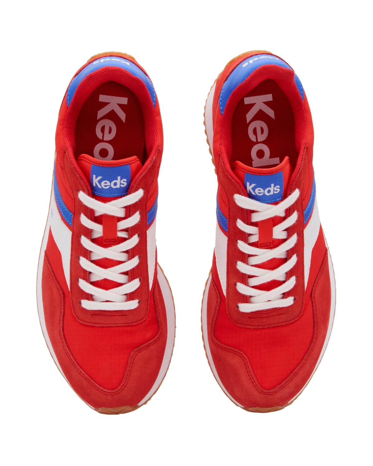 RENA NYLON SUEDE RED/WHITE/NAVY