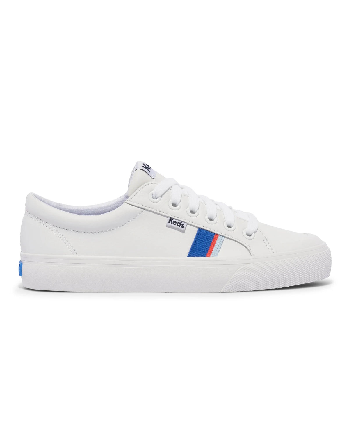 JUMP KICK LEATHER TOE CAP WHITE/RED/BLUE