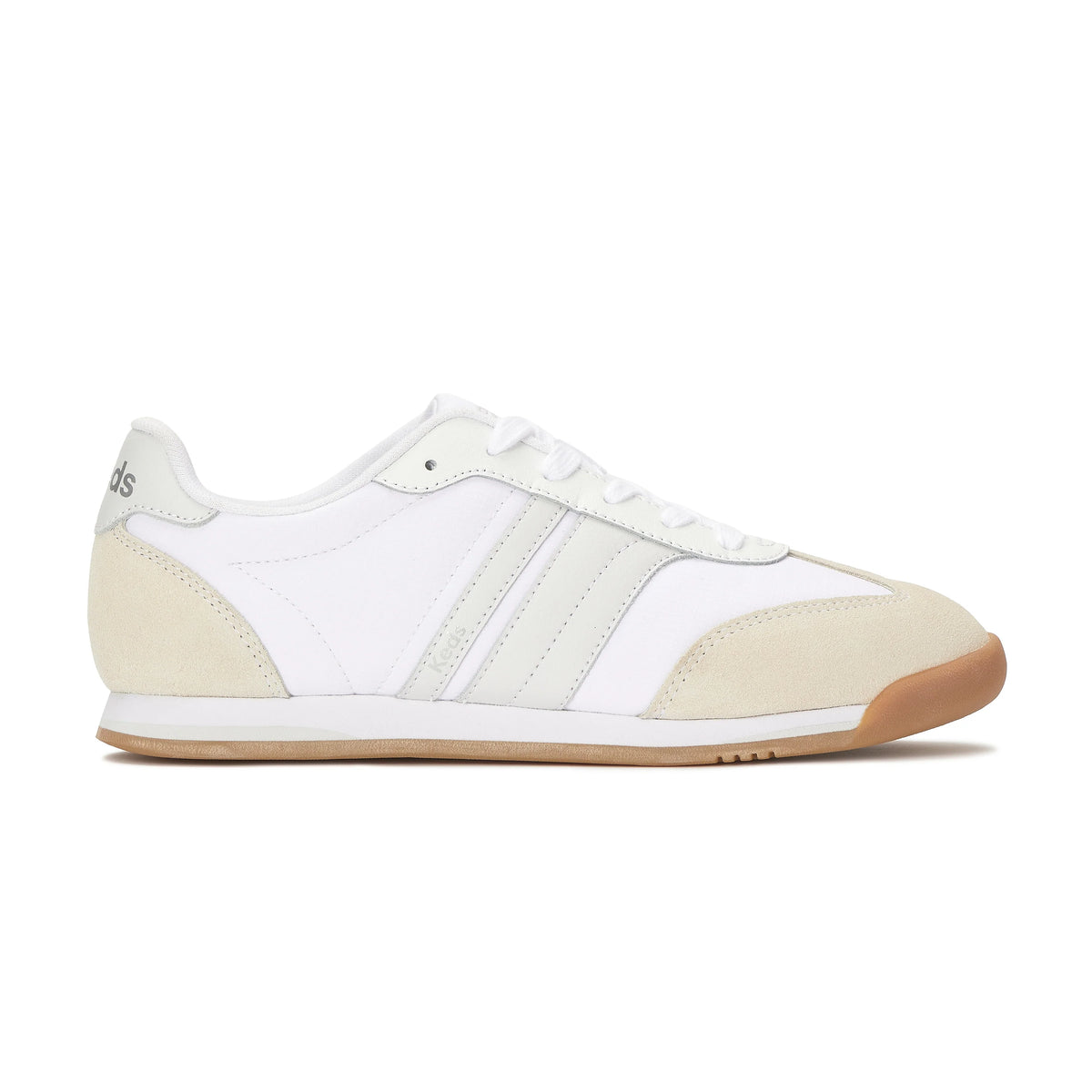 REVIVAL NYLON/SUEDE/LEATHER WHITE/GREY