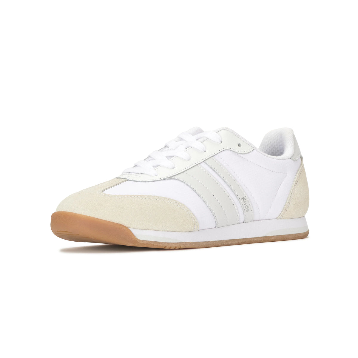 REVIVAL NYLON/SUEDE/LEATHER WHITE/GREY