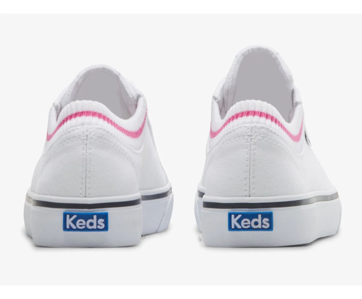 JUMP KICK RIB WHITE PINK