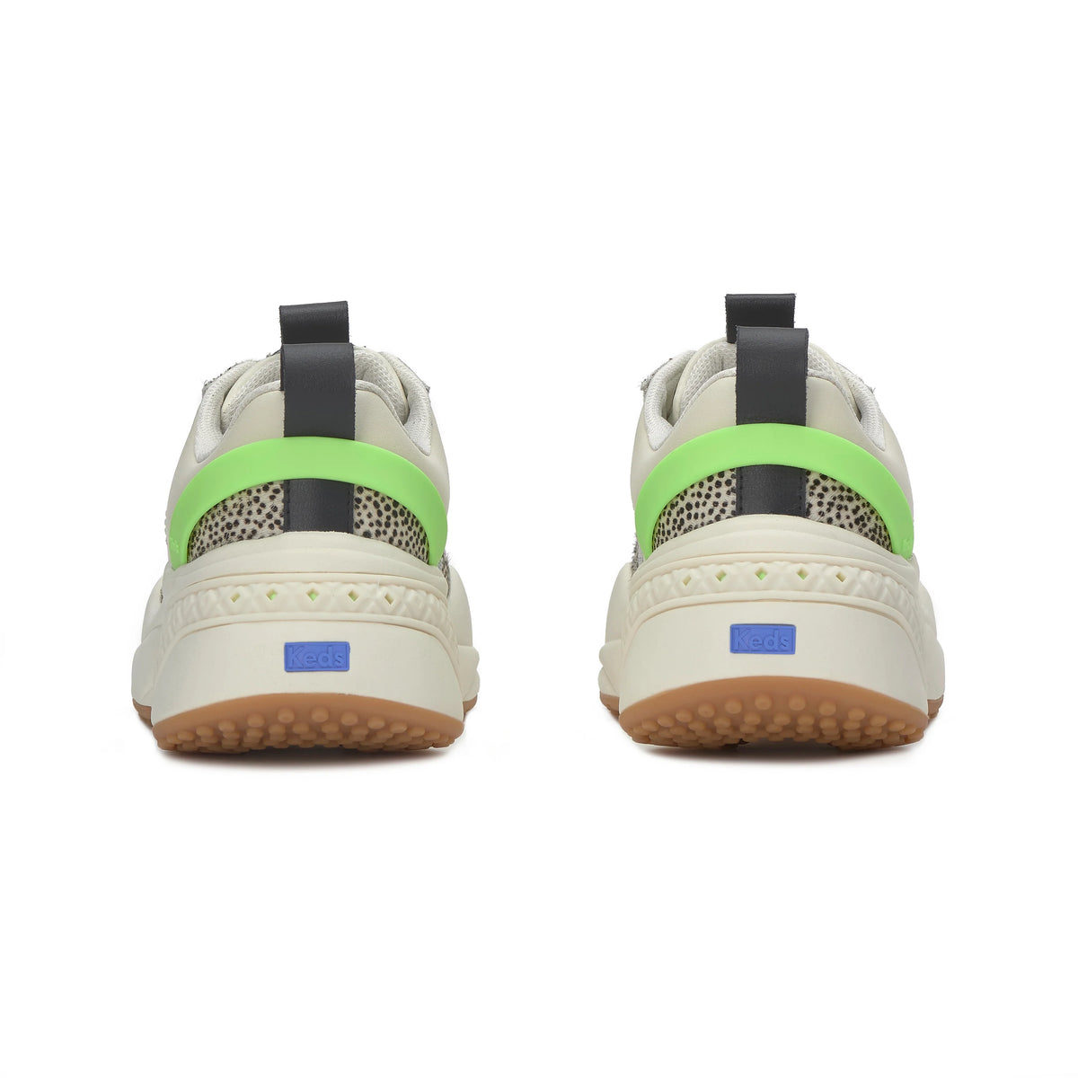 CROSS CITY TRAINER CREME/PRINT/GREEN