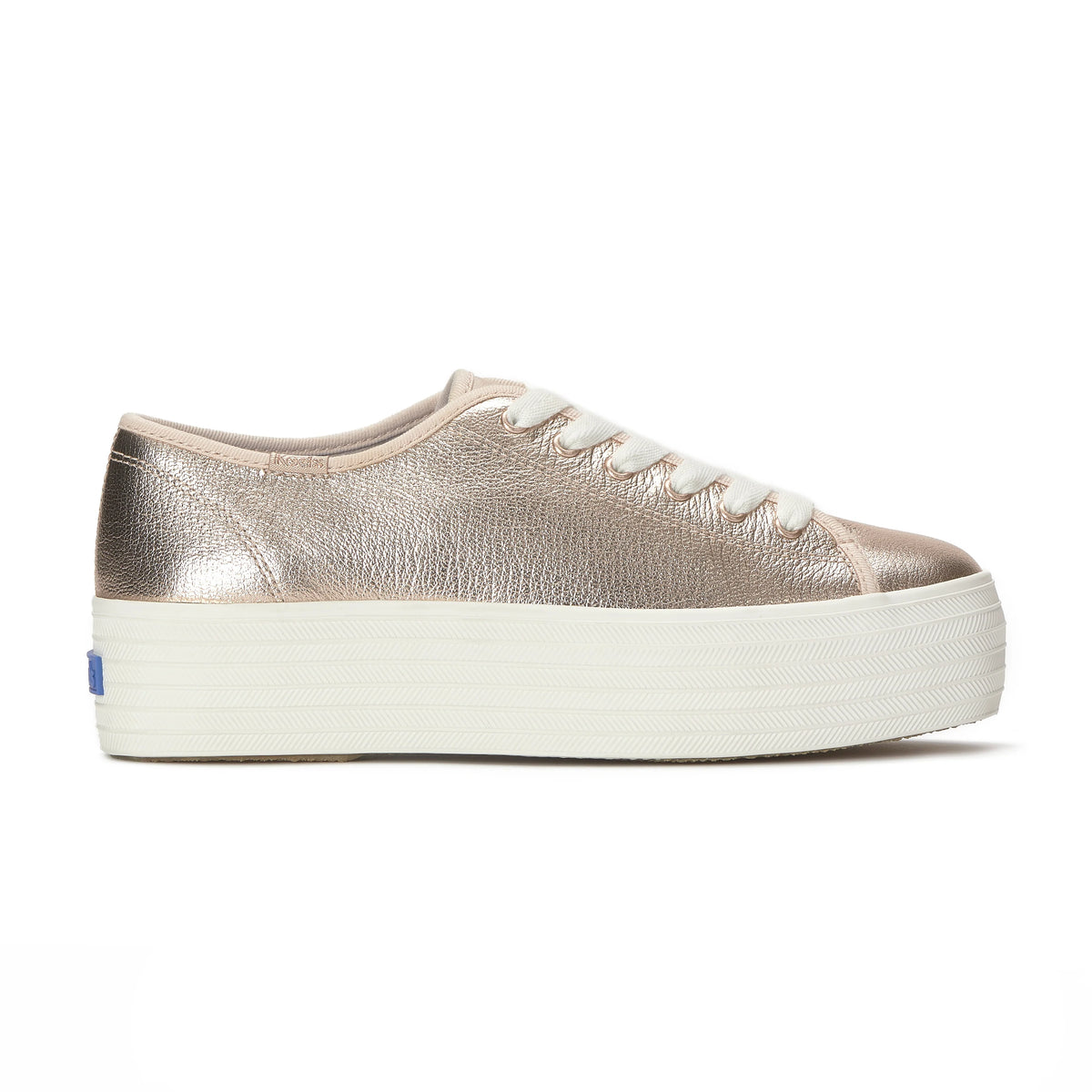 TRIPLE UP METALLIC LEATHER FALL BLUSH